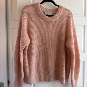 Everlane warm Pink Alpaca Sweater